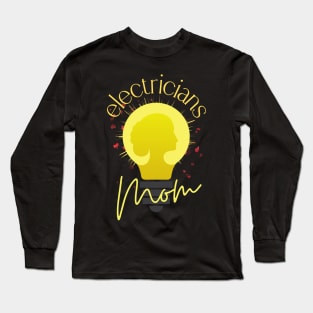 Electricians Mom Long Sleeve T-Shirt